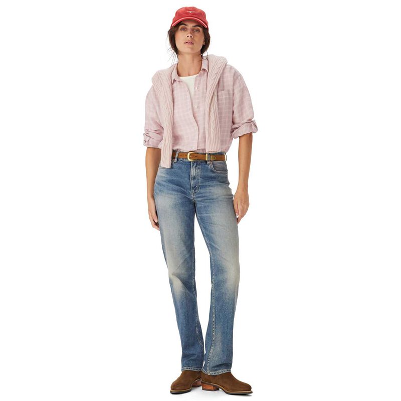 R.M. Williams Hopeland Linen Check Shirt image number 3